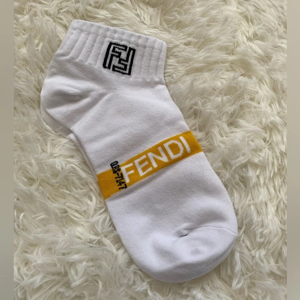 Luxury Fendi Ankle Socks